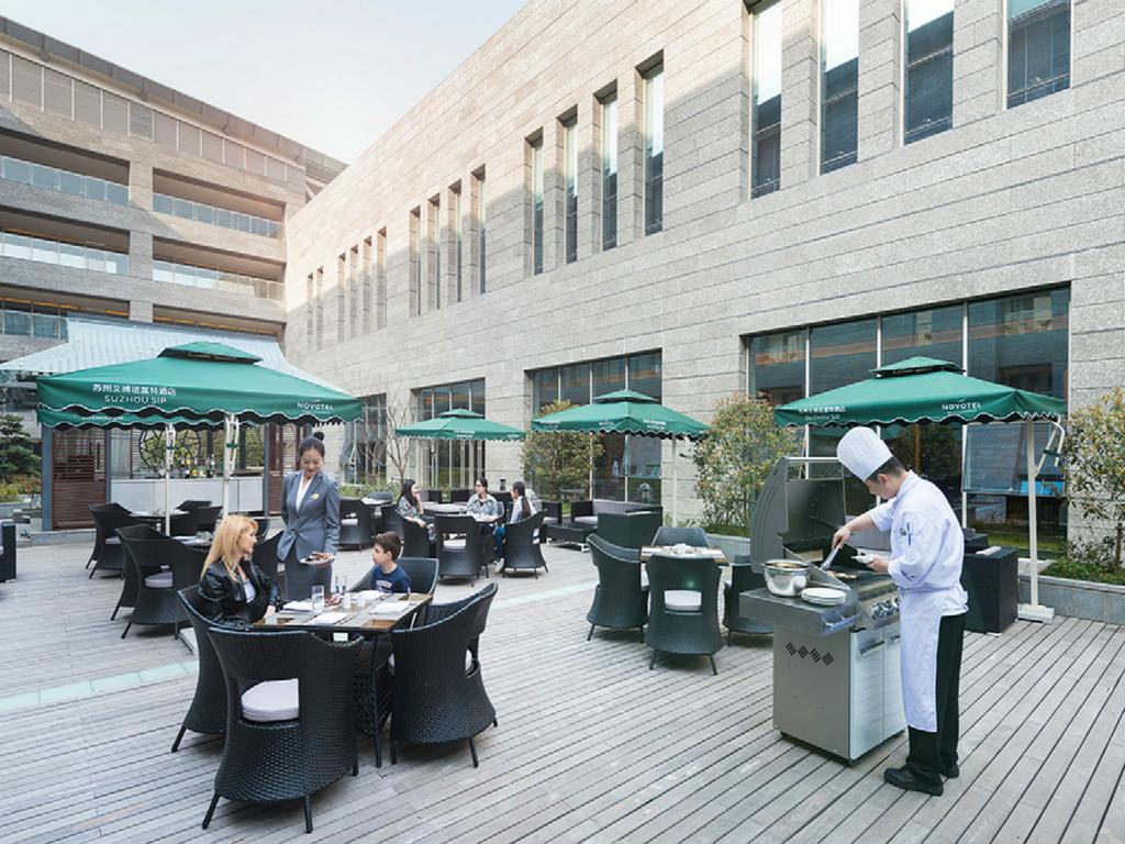 Novotel Jinji Lake Suzhou Sip Zewnętrze zdjęcie